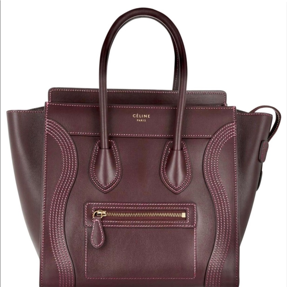 Celine Calfskin Micro luggage tote 🎈NIB